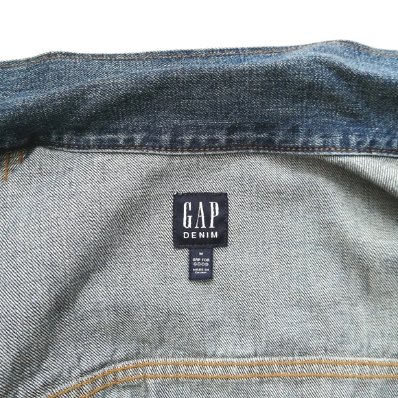 Laser Girl Blue Trucker Denim Jacket Medium NWT - Picture 13 of 15